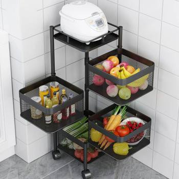 4 Tier Rotating Storage Rack