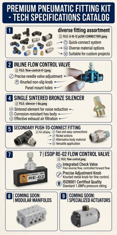 Flow control Valve and Connectors