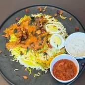 Half Chicken Biriyani