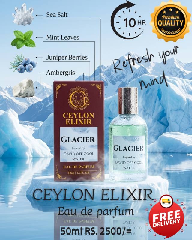 Glacier eau de perfum 50ml