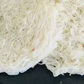 Three Large White String Hoppers Set
